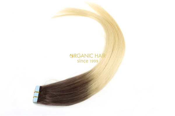 Human hair extensions tape on extensions Melbourne